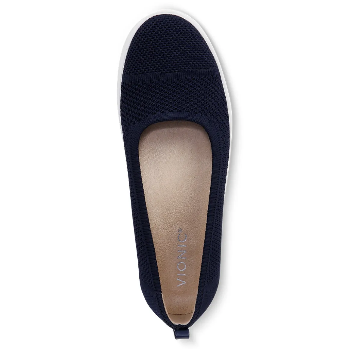 Uptown Knit Skimmer Flat (Wide)